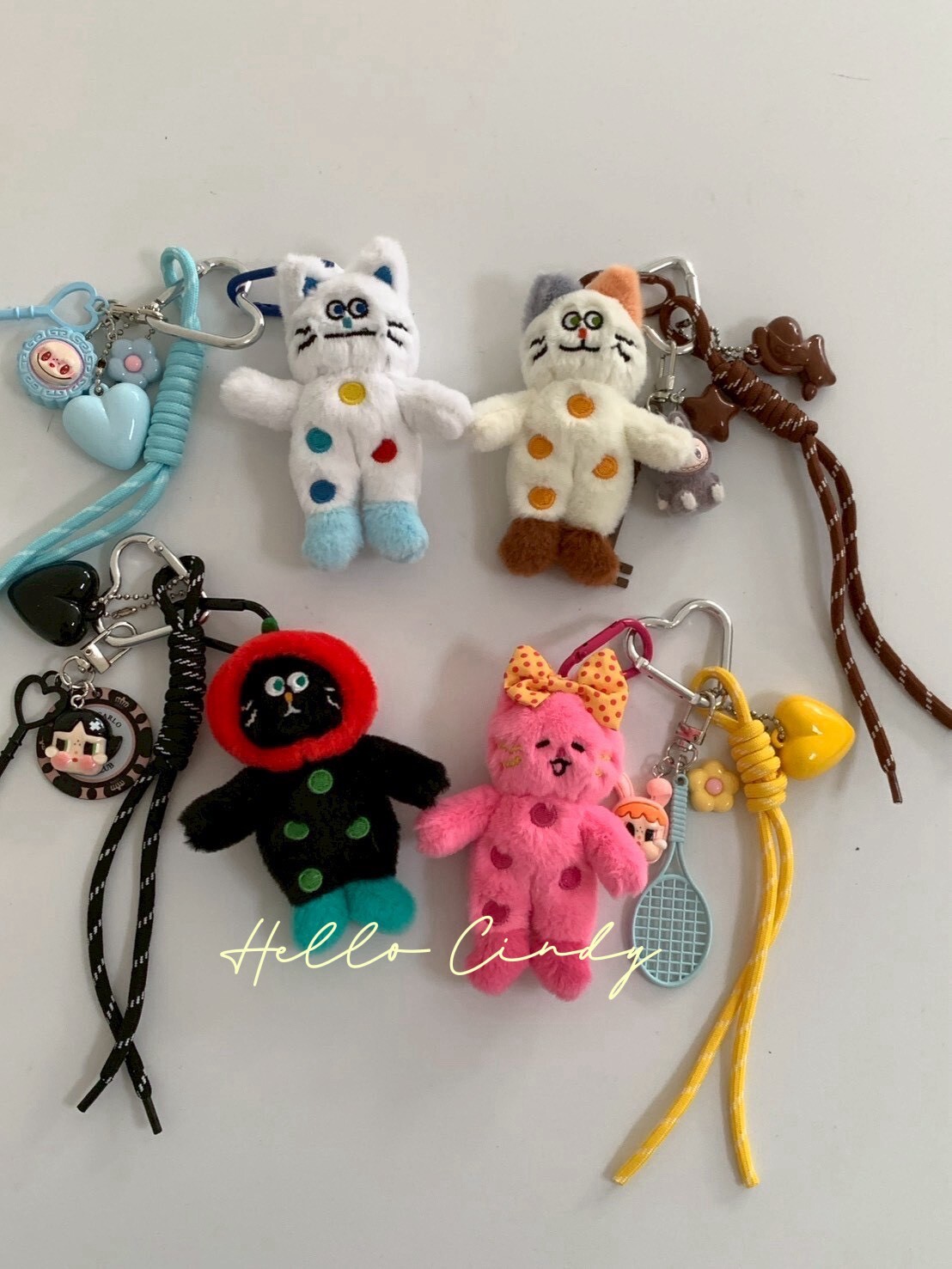 可可愛愛呆萌彩色貓咪