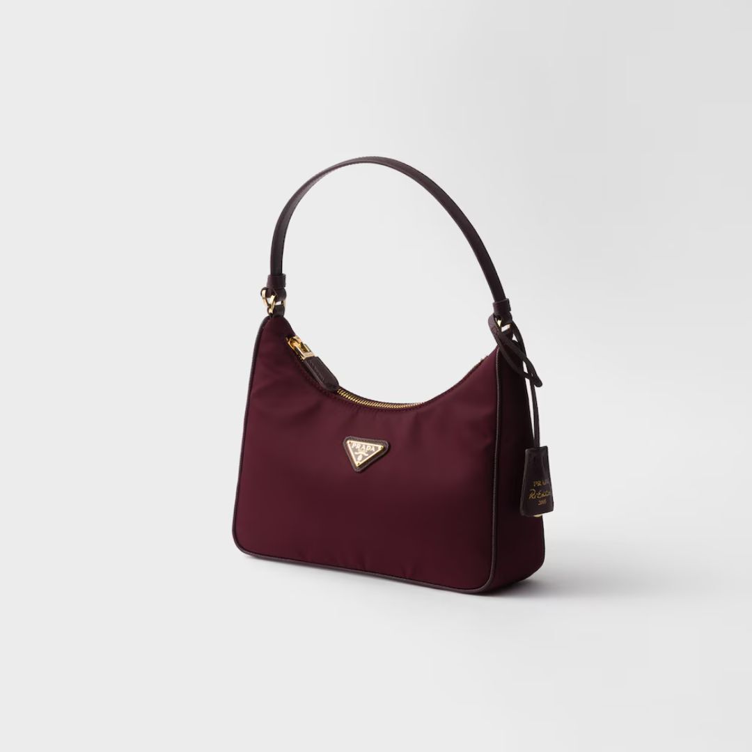 1PD0911-049 PRADA Re-Edition 2005 Re-Nylon Mini Bag Red #1N204MR064 (B-EU-E)