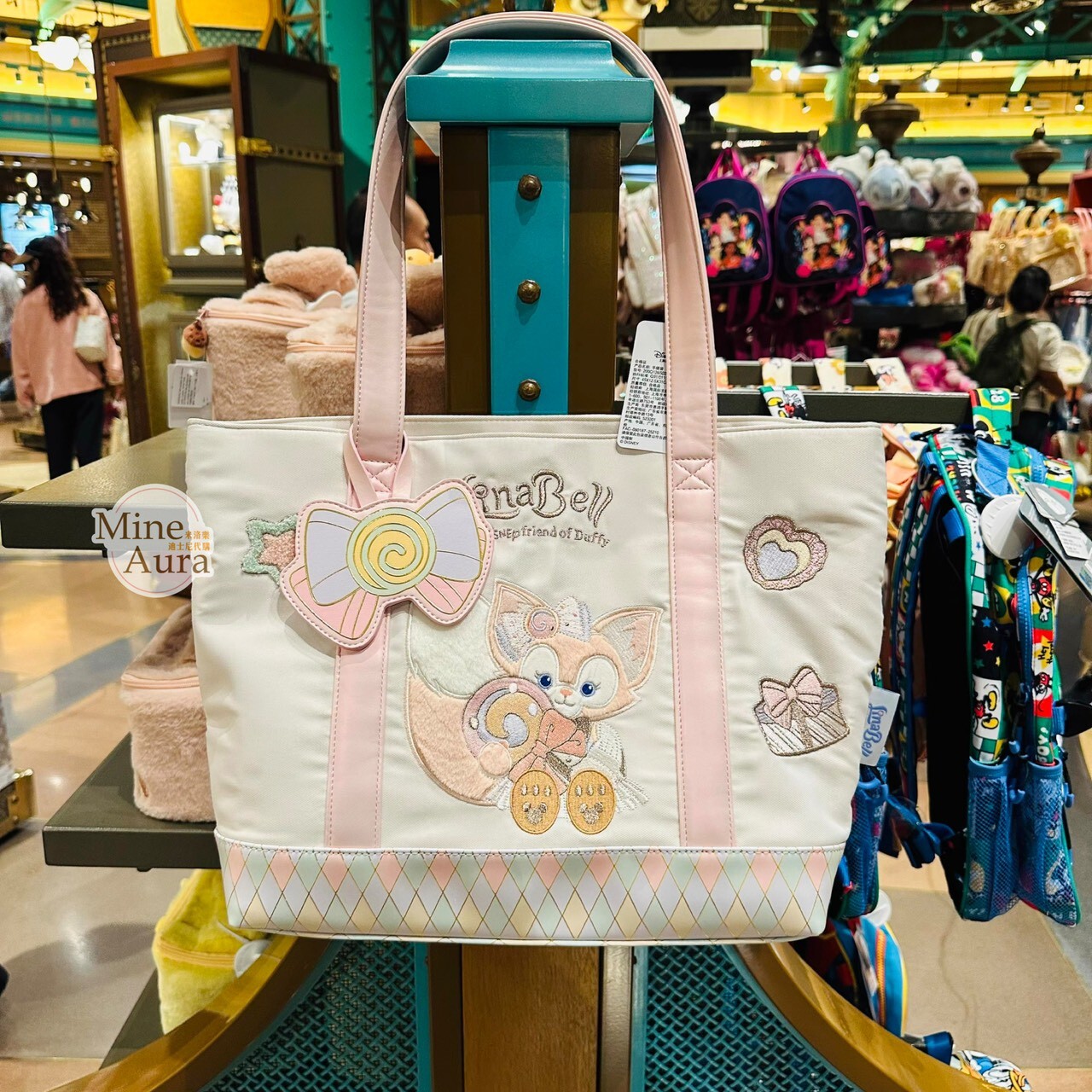 2025 夢幻慶典系列 玲娜貝兒 Linabell 圖案 手提包 托特包 -上海迪士尼樂園