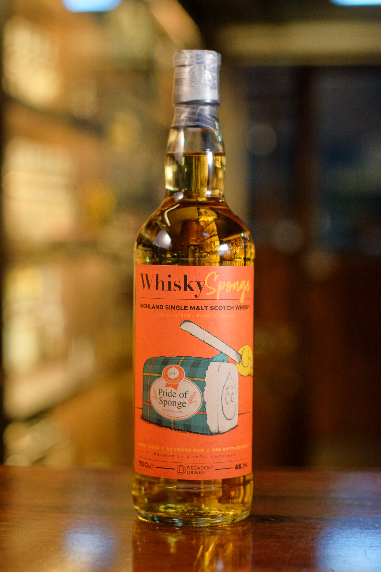 Highland Single Malt Whisky (Set of 2) "Pride and Cream Of Sponge" 1993 28yo Whisky Sponge Edition No.59A&B