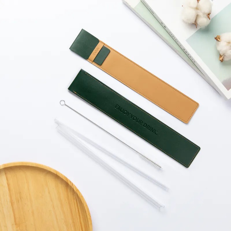 <快速出貨🎈> OOLAB贈品 品牌撞色吸管收納套