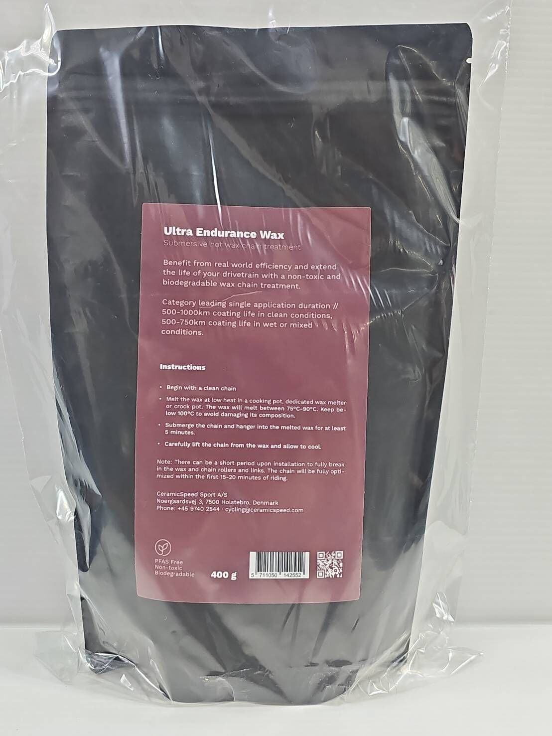 Ceramicspeed UFO 超長效鏈條蠟補充包 400g 熱熔腊 熱蠟 單次上蠟就完成超過1000公里的潔淨與安靜騎乘