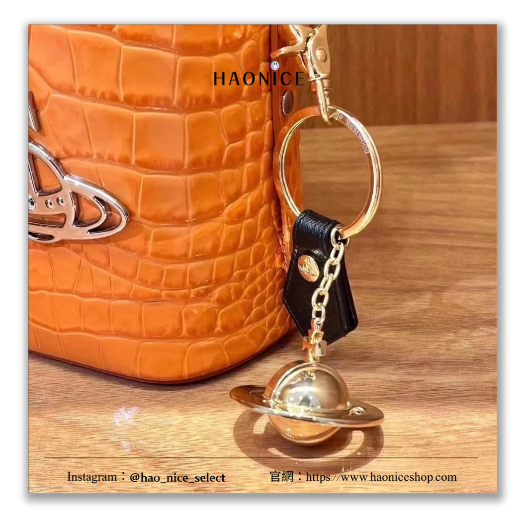 【HAO NICE】100%正品 VIVIENNE WESTWOOD 英國精品🇬🇧土星環釦飾 吊飾 鑰匙圈