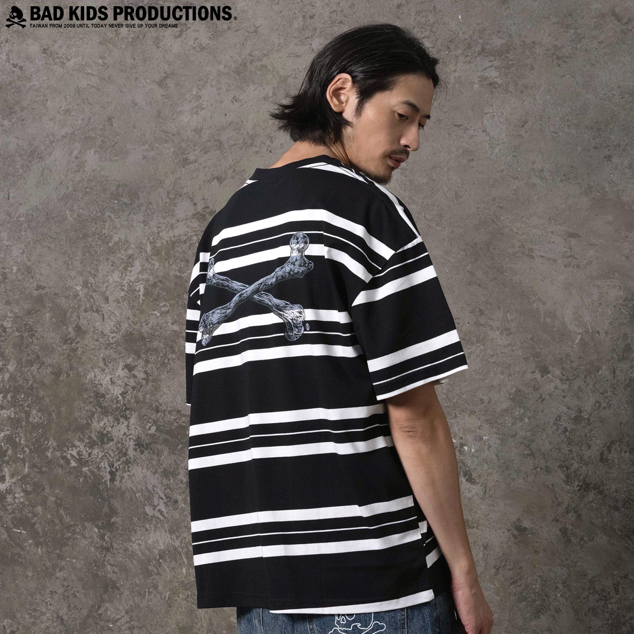BAD KIDS 惡童 25S/S Stripe Tee (230g厚磅條紋Tee)