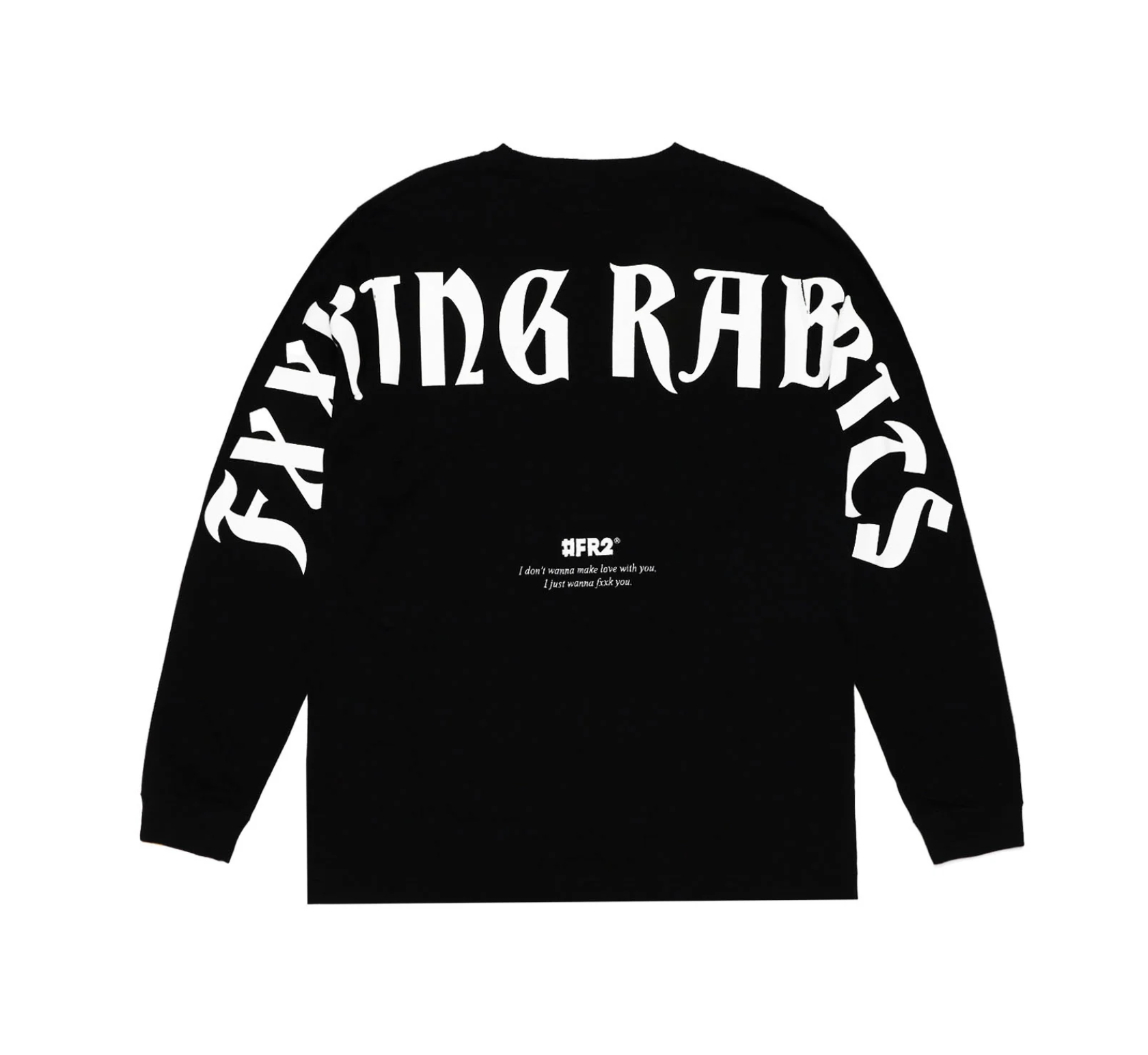 【#FR2】FXXKING RABBITS Sleeve Logo Longsleeve T-shirt