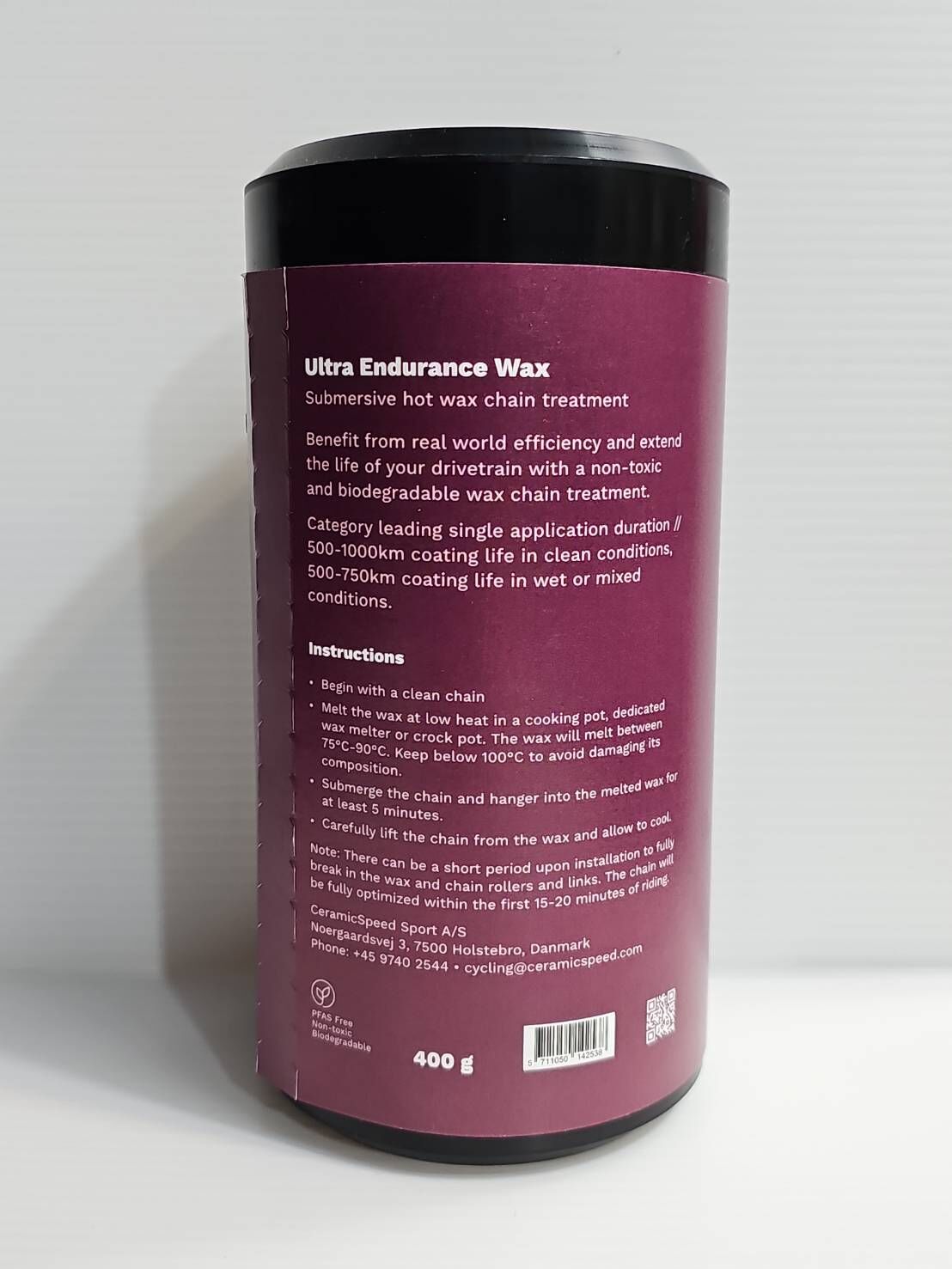 UFO 超長效鏈條蠟套裝組 超長效鏈條腊 400g 熱熔蠟粒 單次上蠟可達500~1000公里 無毒且可生物分解的鍊條蠟