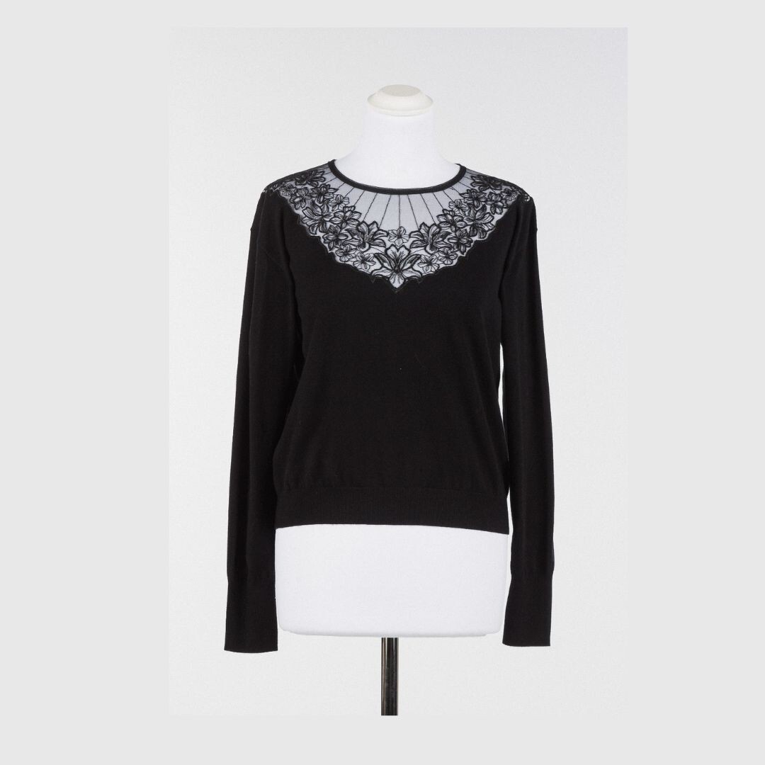 1TS1008-052 TWINSET Knitwear Black #252LL3DDD (C-EU-E)