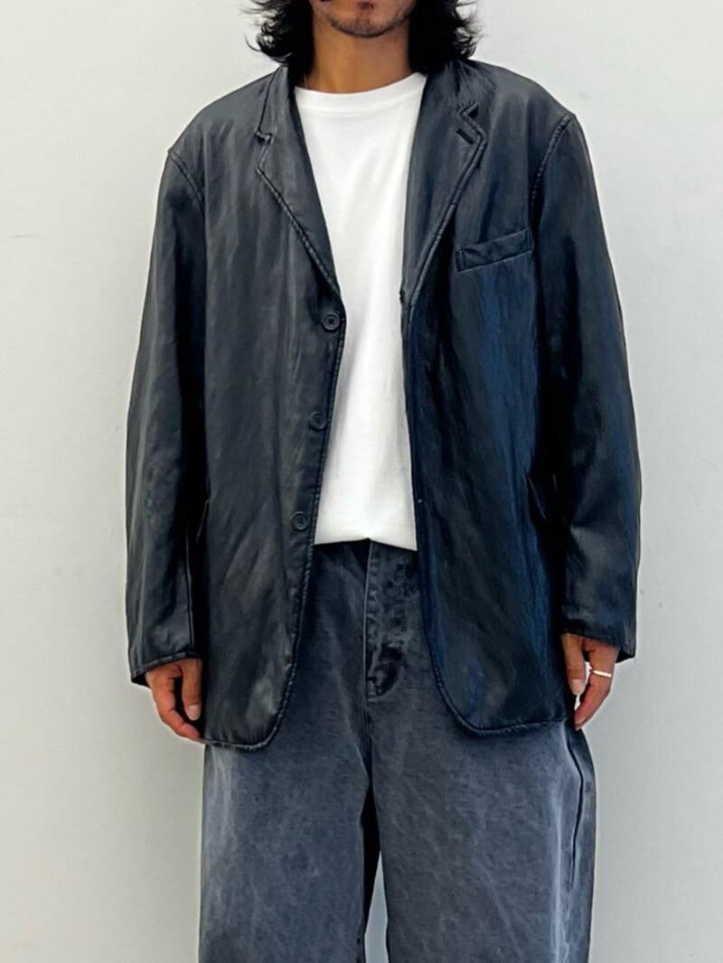 合成皮西裝褸 HOWELL-089JK