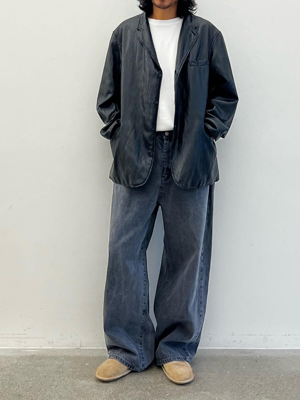 合成皮西裝褸 HOWELL-089JK