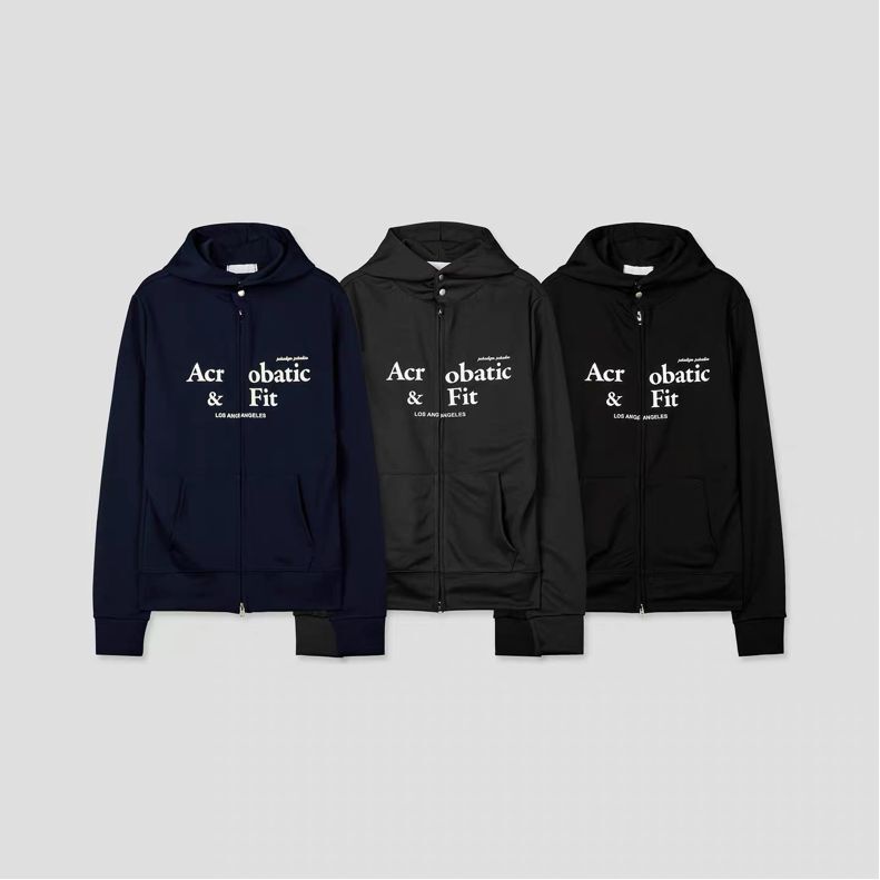 英文字連帽拉鍊外套 JK2646