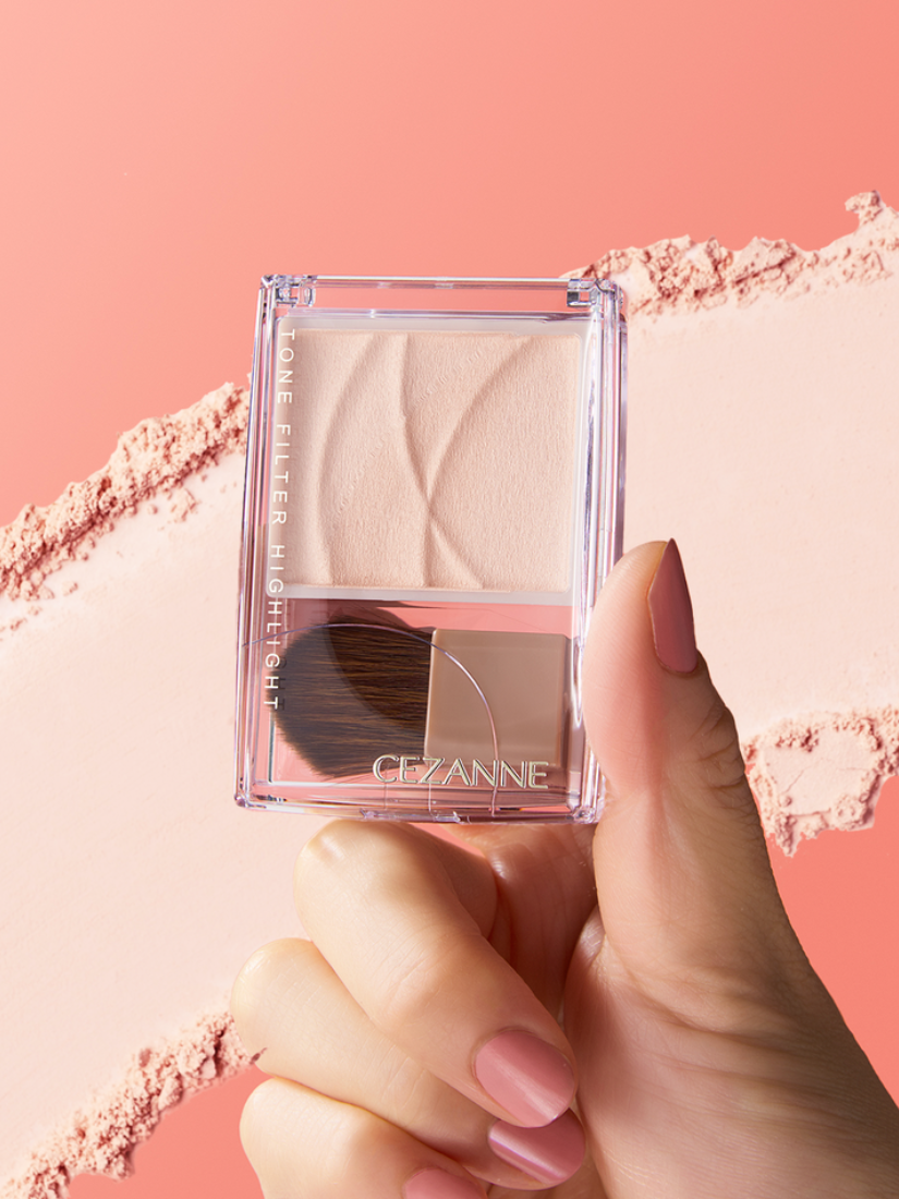 【 限量現貨 】日本代購 Cezanne 色調濾鏡高光粉