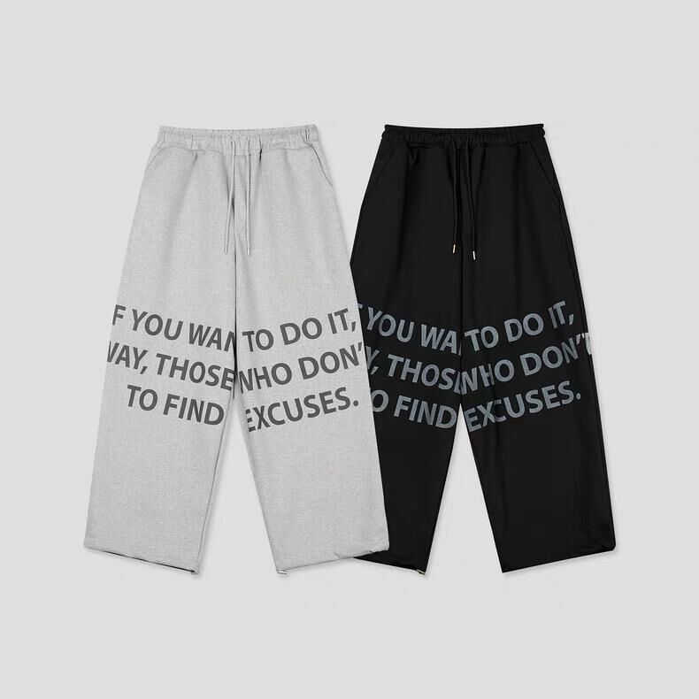 英文字可束腳運動褲 TAC-0296P