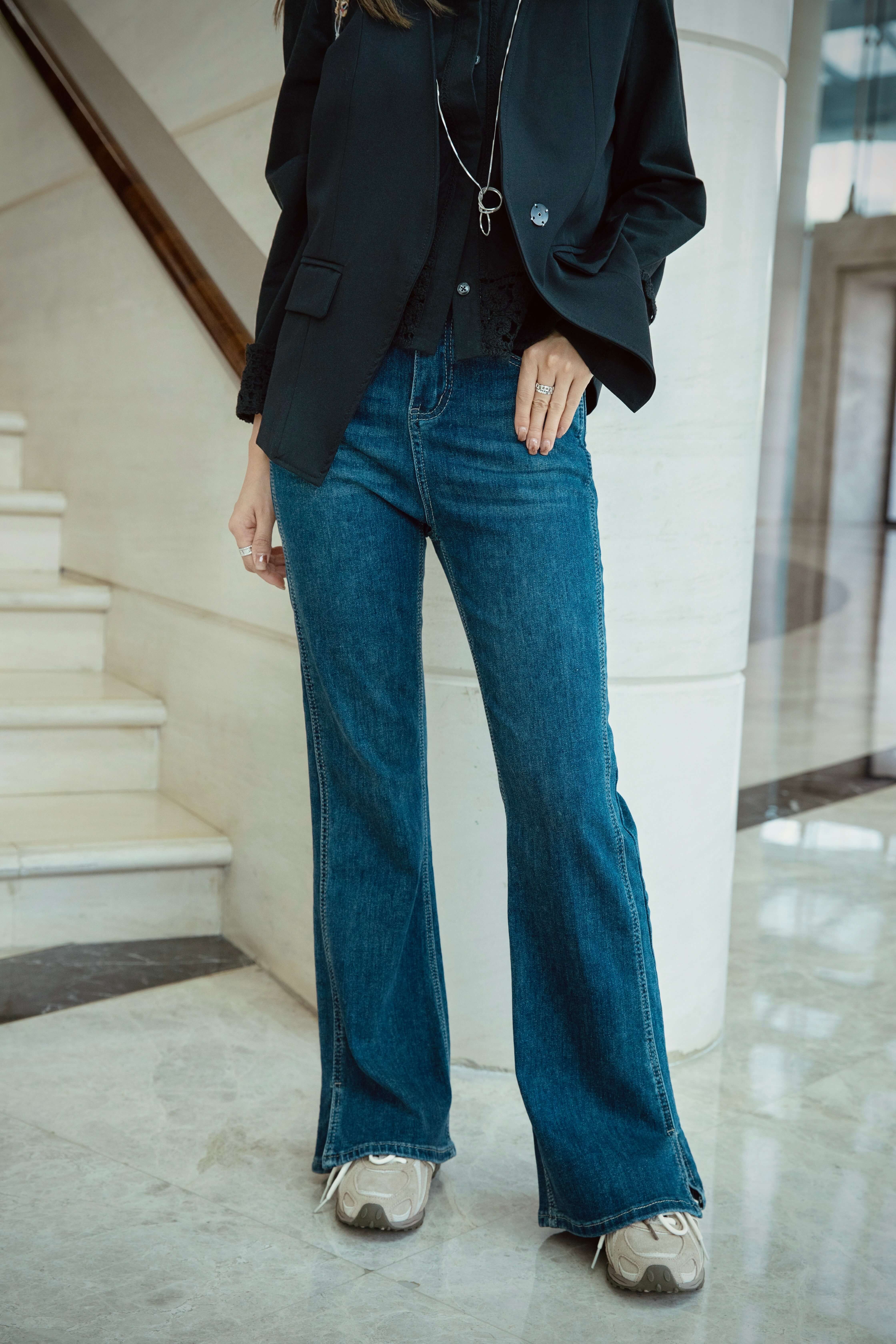 Stretch High Flare Jeans_JE2510L03