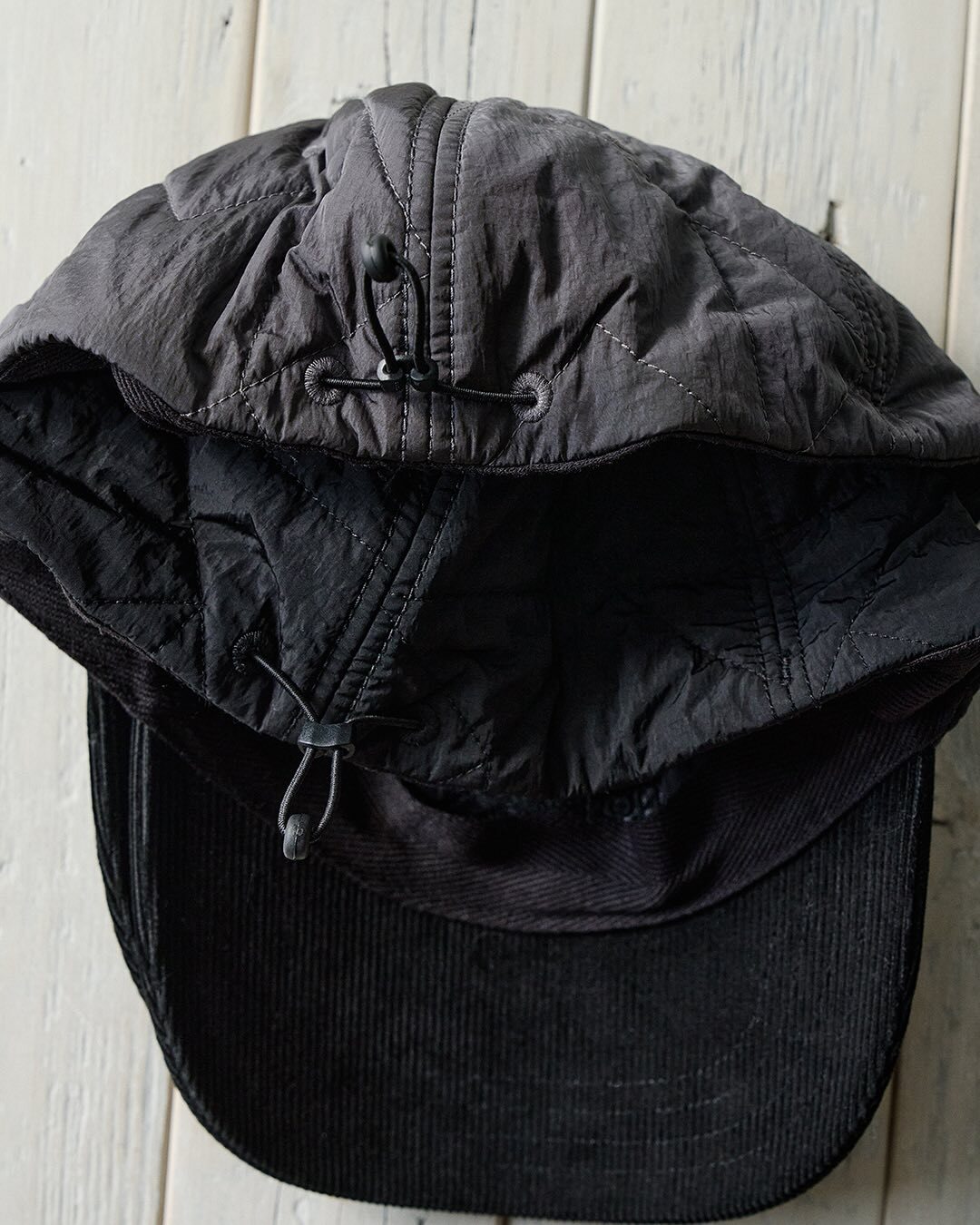 『代購+現貨商品』2025AW THE NORTH FACE Purple Label 紫標 Quilting Field Cap 菱格紋 防寒 帽子 現貨 N25FP089