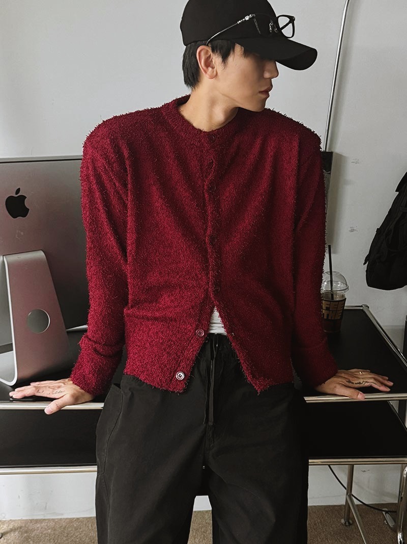 Roni 圓領針織開襟衫