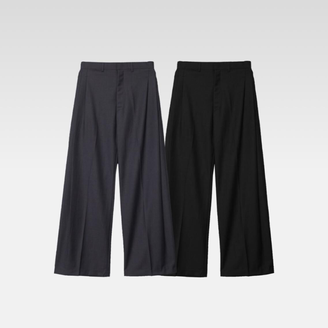 淨色鬆身西褲 SENSES-002P