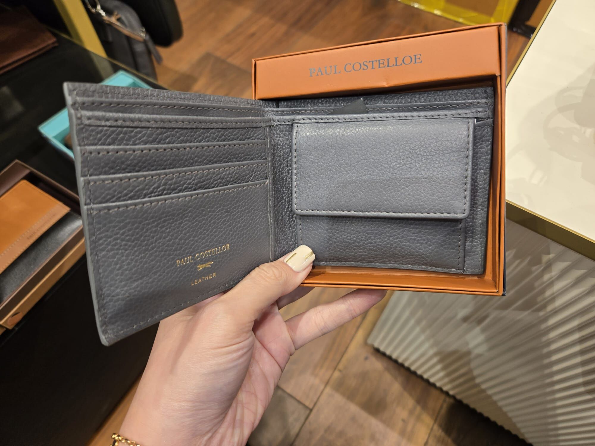 英國代購 (獨立訂單)-paulcostelloe ALBIE MAN  Wallet