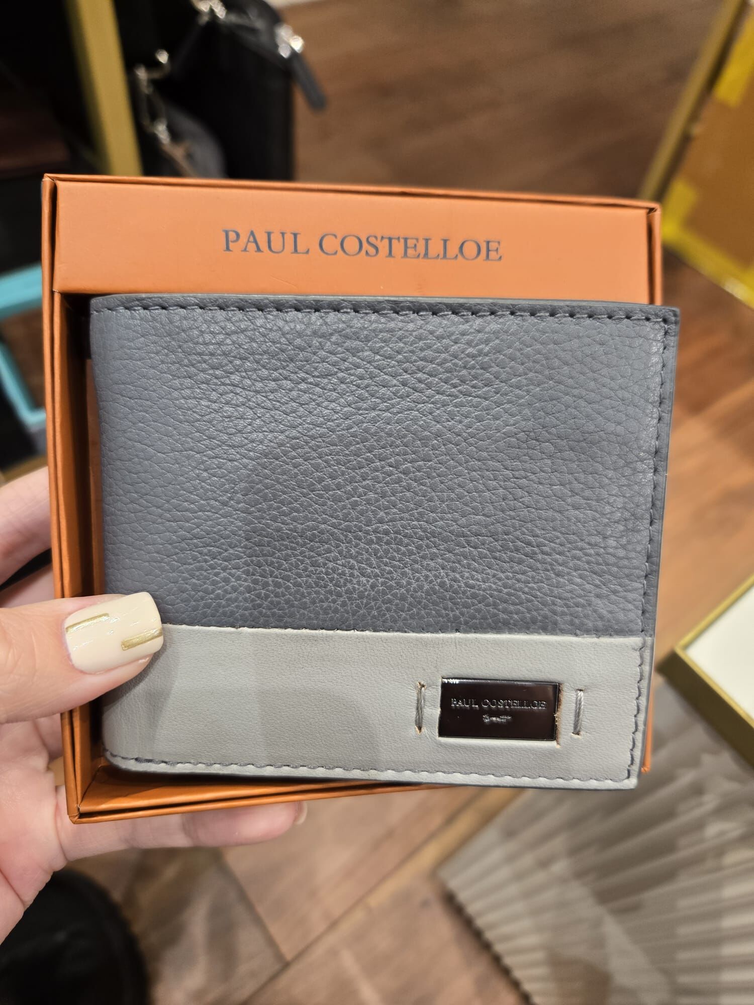 英國代購 (獨立訂單)-paulcostelloe ALBIE MAN  Wallet