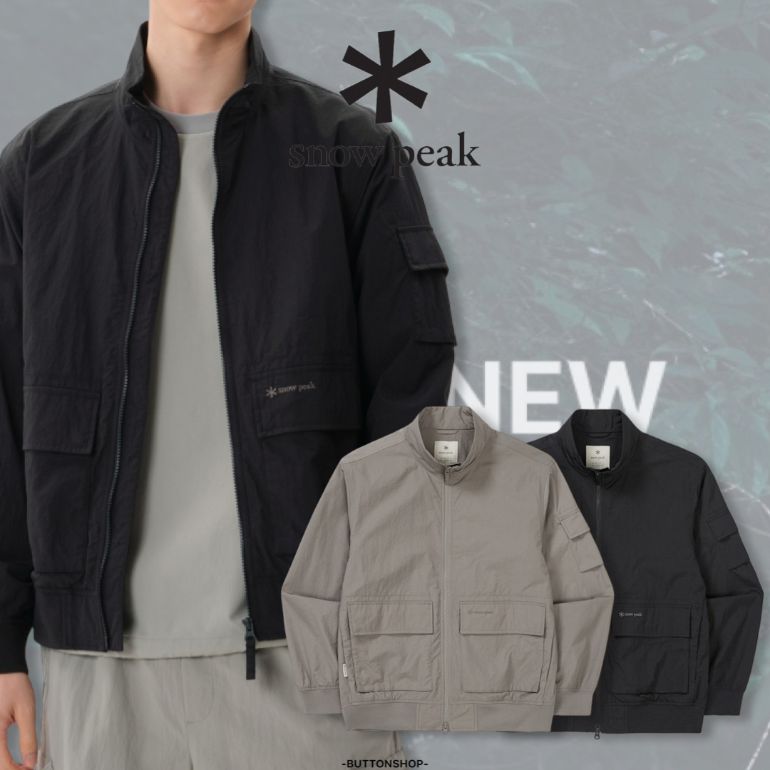 【現貨】snow peak Twilon Bomber Jacket Twilon 多口袋 飛行夾克 外套 S25SMTWB20