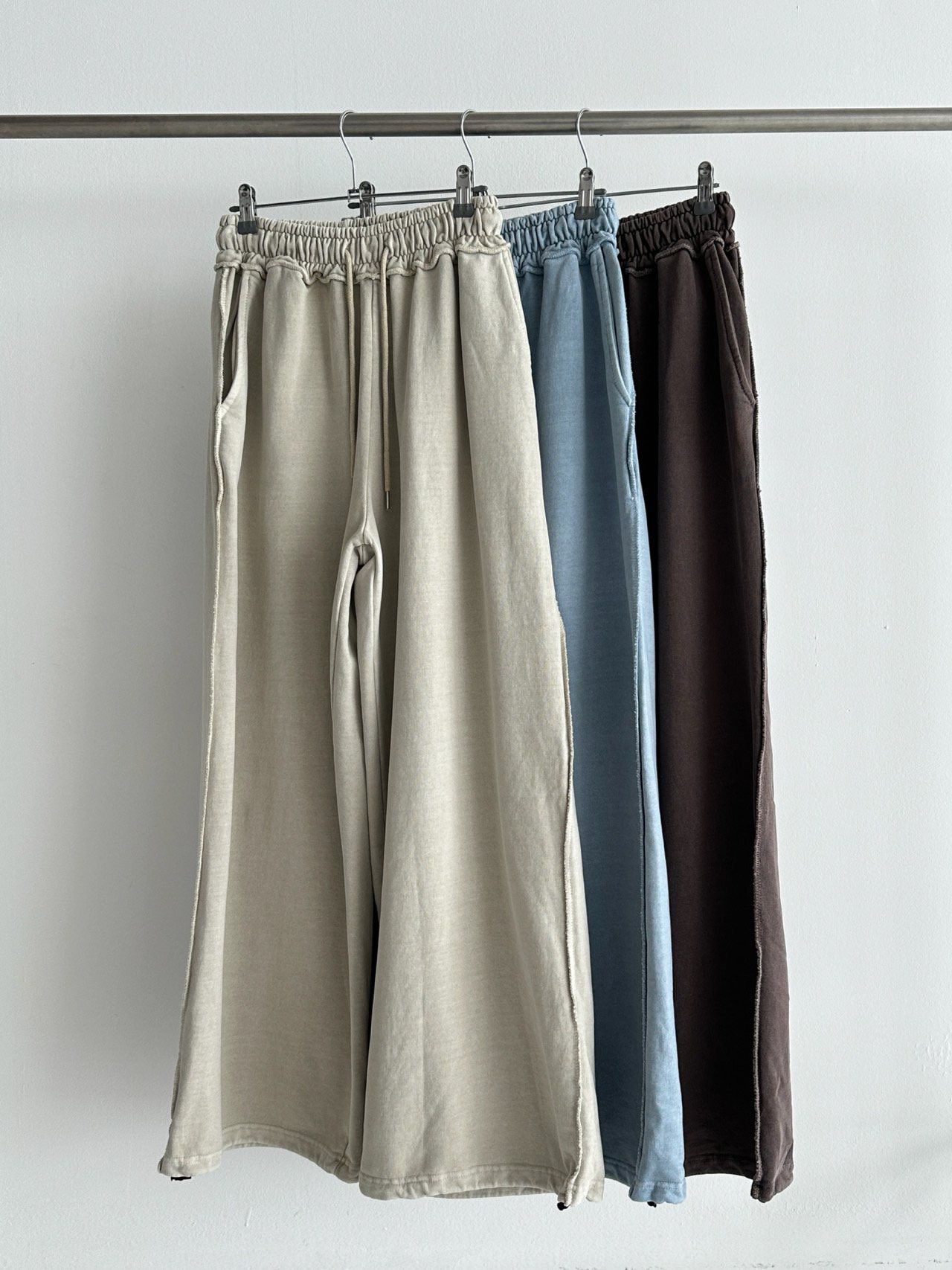 洗水圖案可束腳運動褲 Hashtag-063P