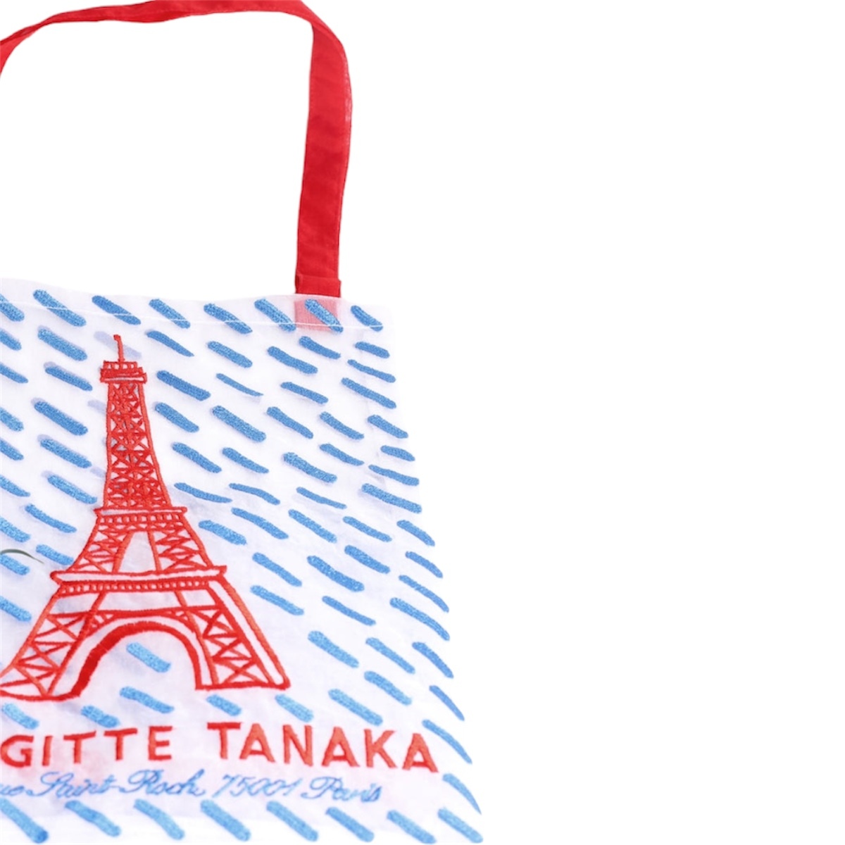 BRIGITTE TANAKA-巴黎鐵塔烏干紗袋