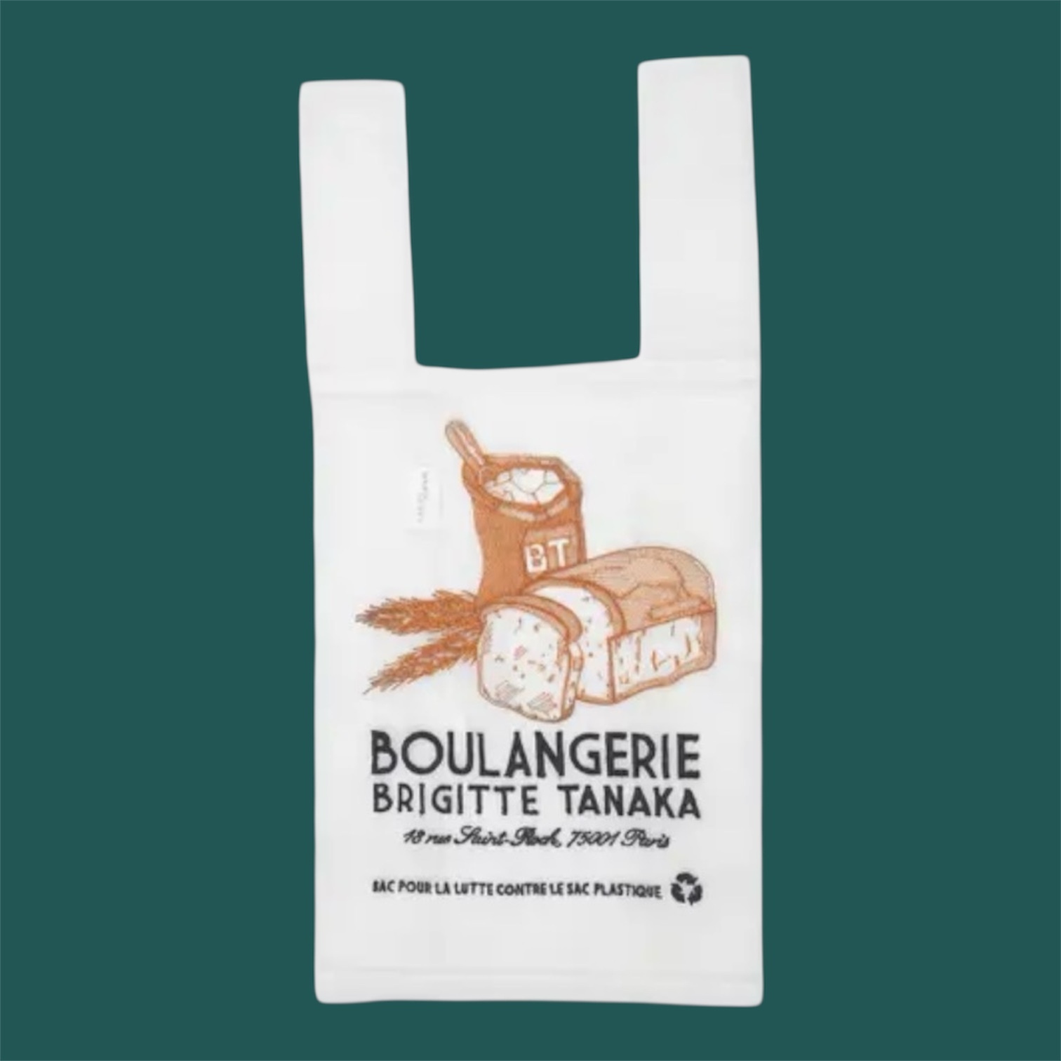 BRIGITTE TANAKA-麵包烏干紗袋