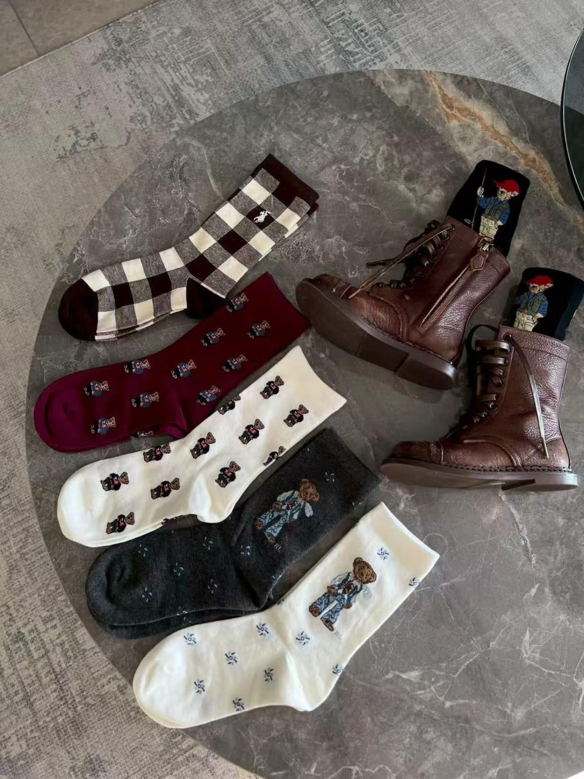 廠單 polo親子襪(6對)