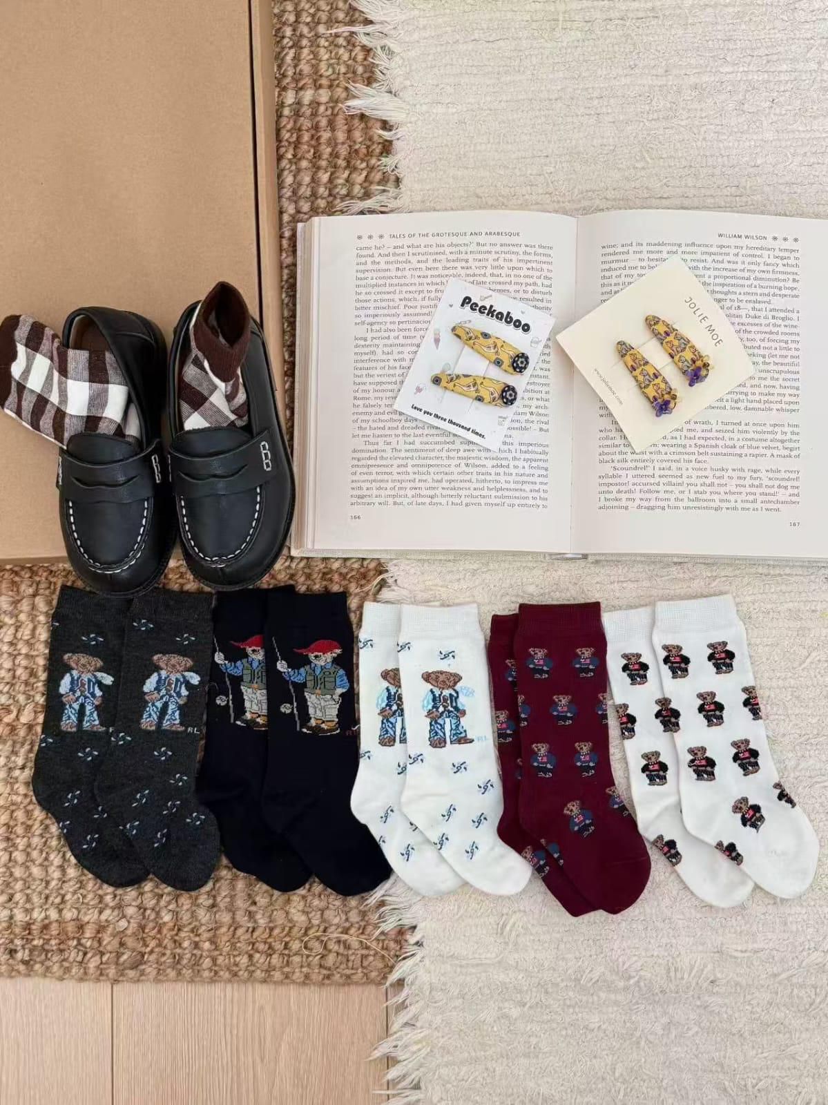 廠單 polo親子襪(6對)