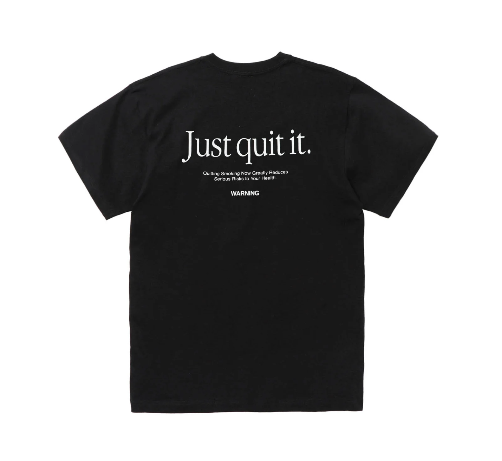 【#FR2】 Embroidery Just quit it. T-shirt