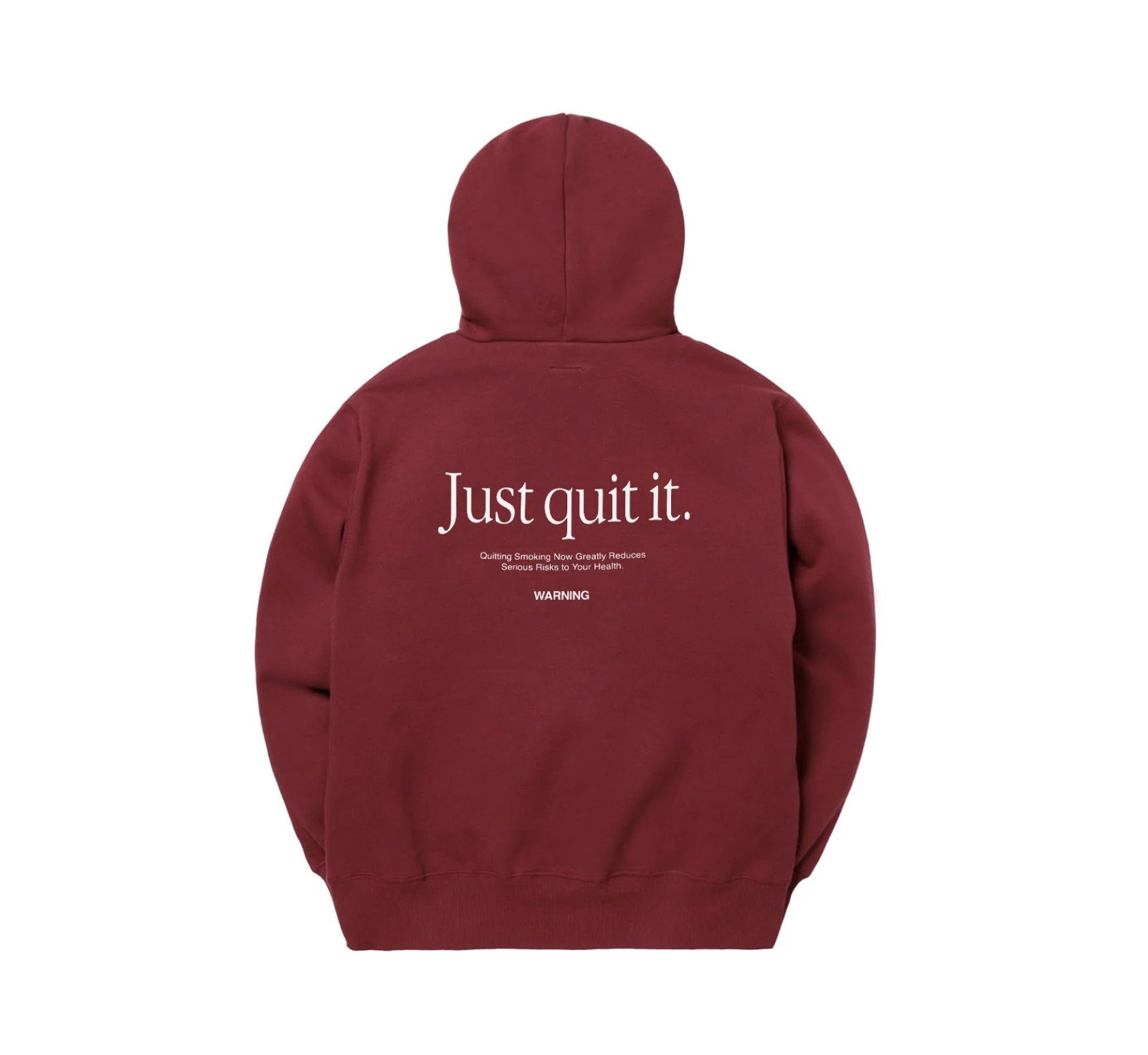 【#FR2】 Embroidery Just quit it. Hoodie