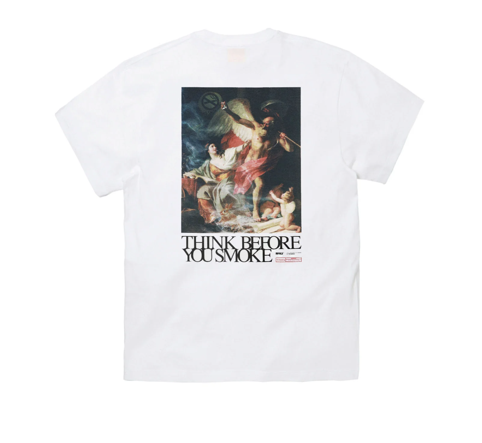 【#FR2】THINK BEFORE YOU SMOKE Art T-shirt
