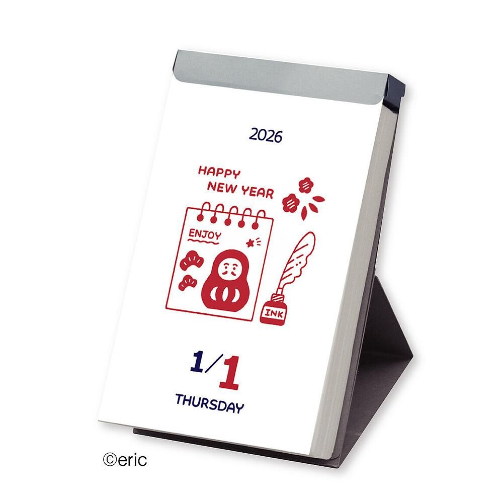 2026 Eric 366日桌上型 迷你日曆｜日本 曆生活
