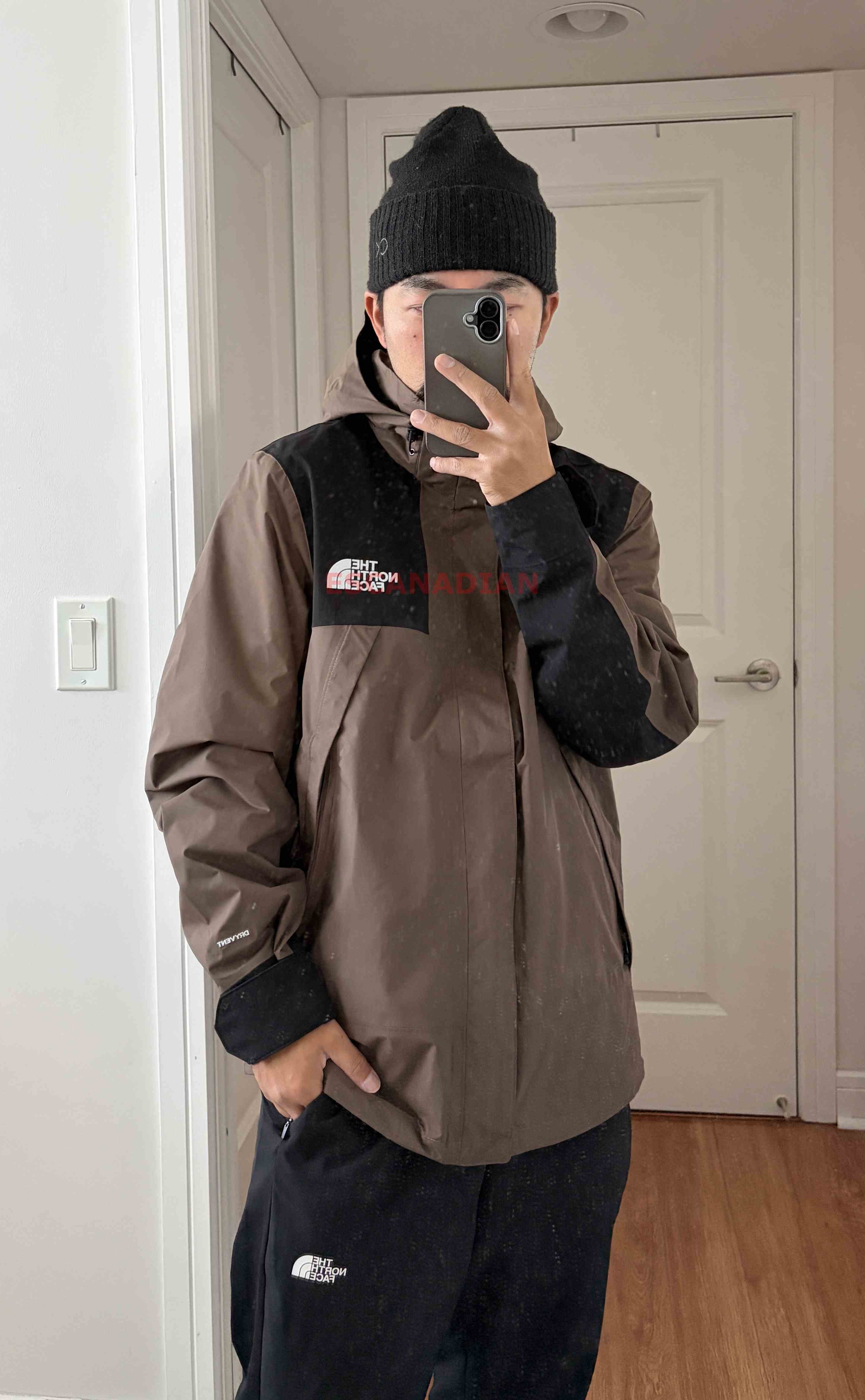 THE NORTH FACE 男大人 600羽絨三合一 刺繡小標 防風 防水 外套 (帽子可拆/內裡可單穿)