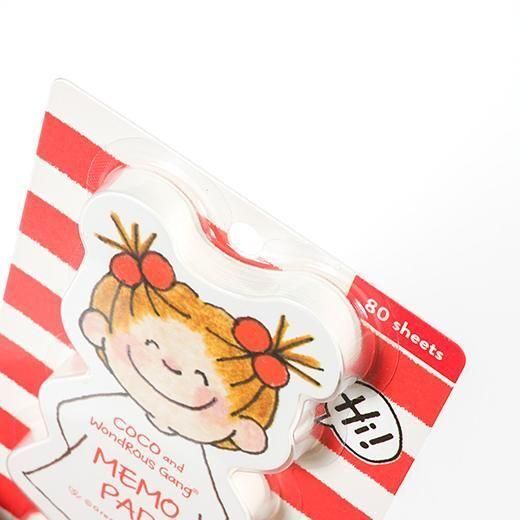 COCO醬 造型便條紙 memo 80枚 |日本Greeting Life