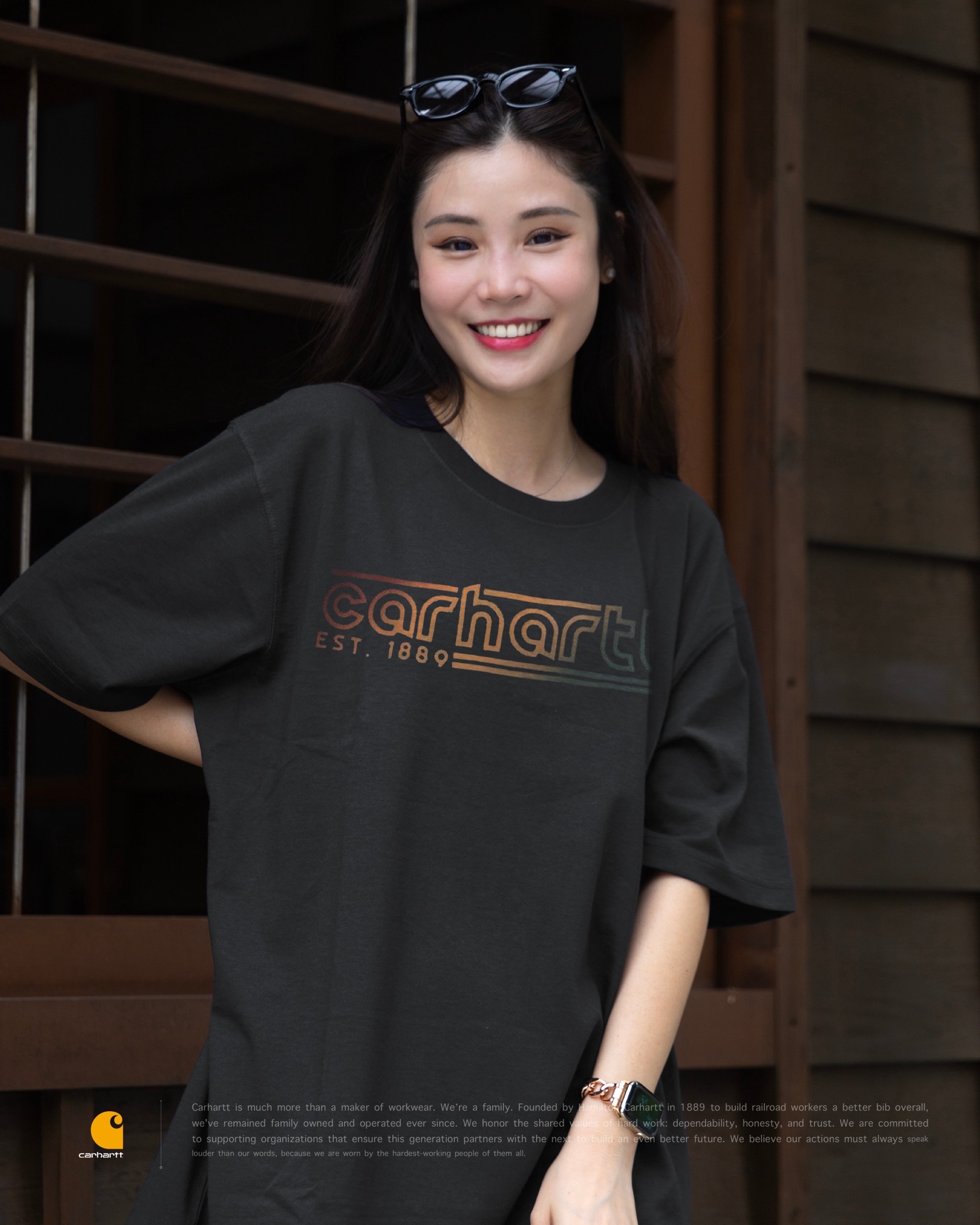 [ 預約販売 ] Carhartt - 106538 Relaxed Fit Lightweight Short-Sleeve Logo Graphic T-Shirt