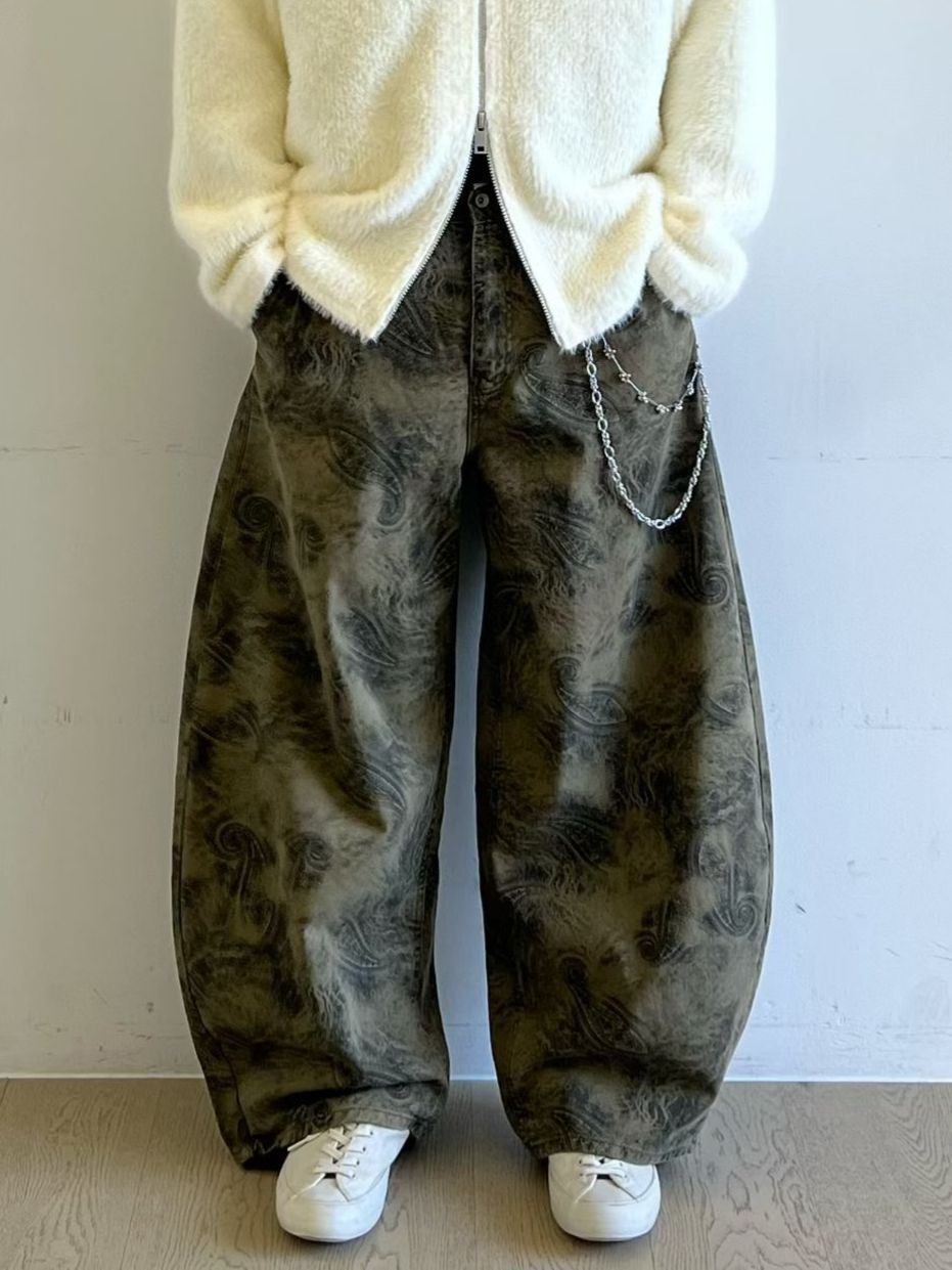 亂紋鬆身褲 PULSE-172P