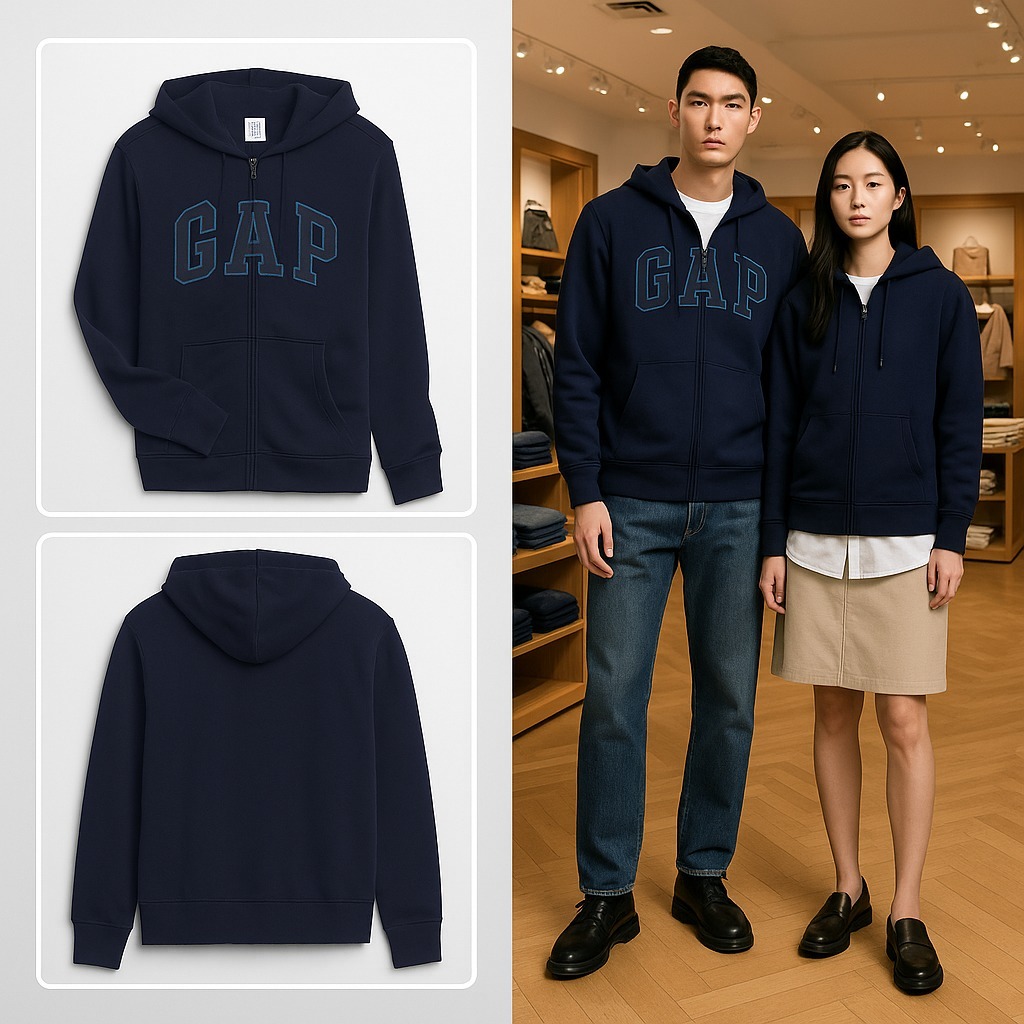 【預購】GAP Logo Heritage H100801 男女同款外套