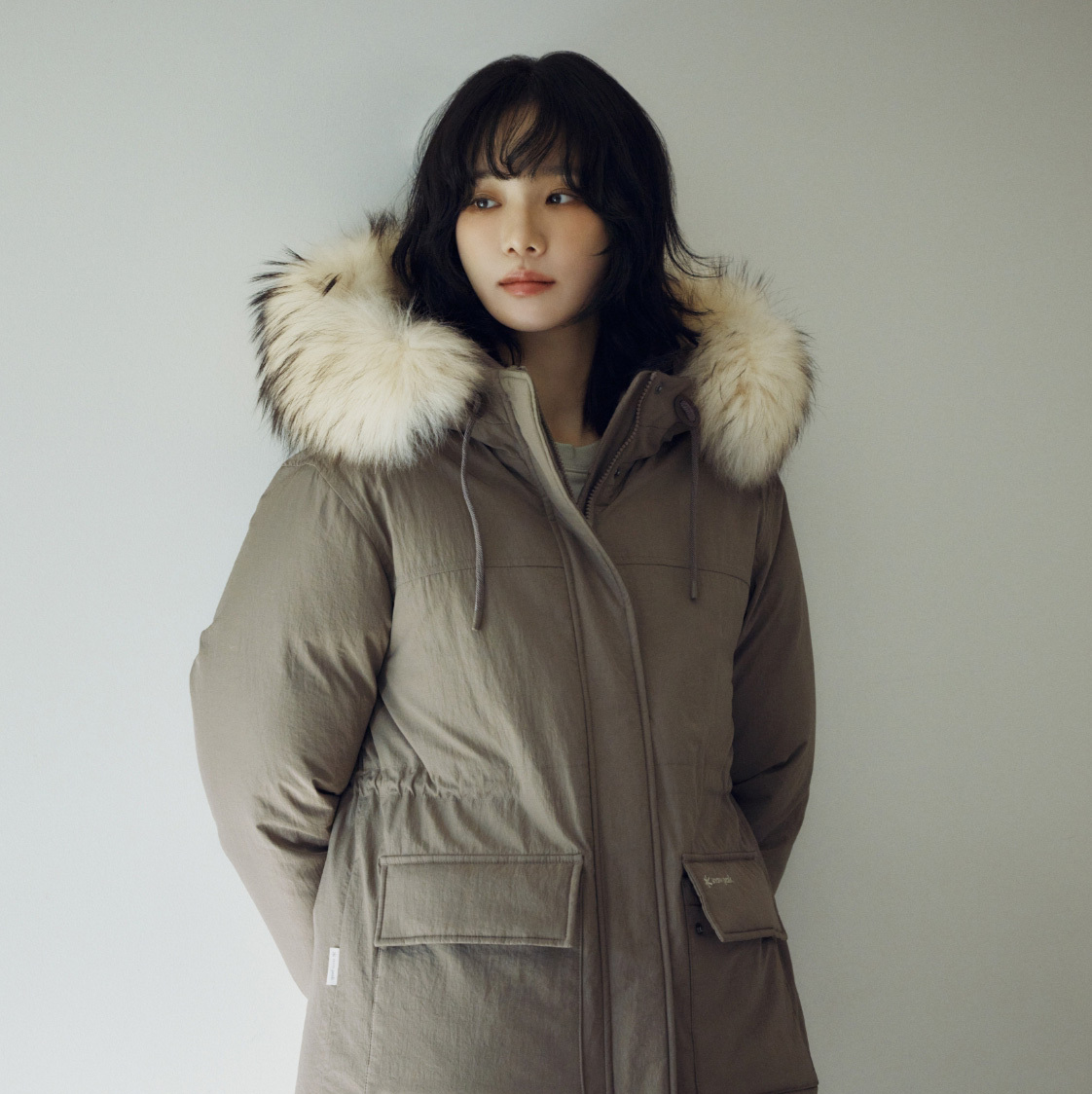 <韓國代購> SNOWPEAK LAND WOMEN HOOD HEAVY DOWN JACKET