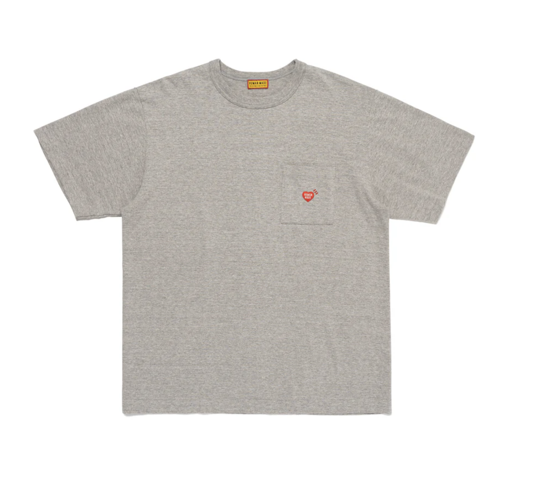 【HUMAN MADE】純棉口袋TEE 版型稍大 HEART POCKET T-SHIRT