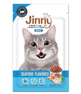 泰國Jinny貓咪''迷你軟肉條''零食 35g(多款味道可選擇)