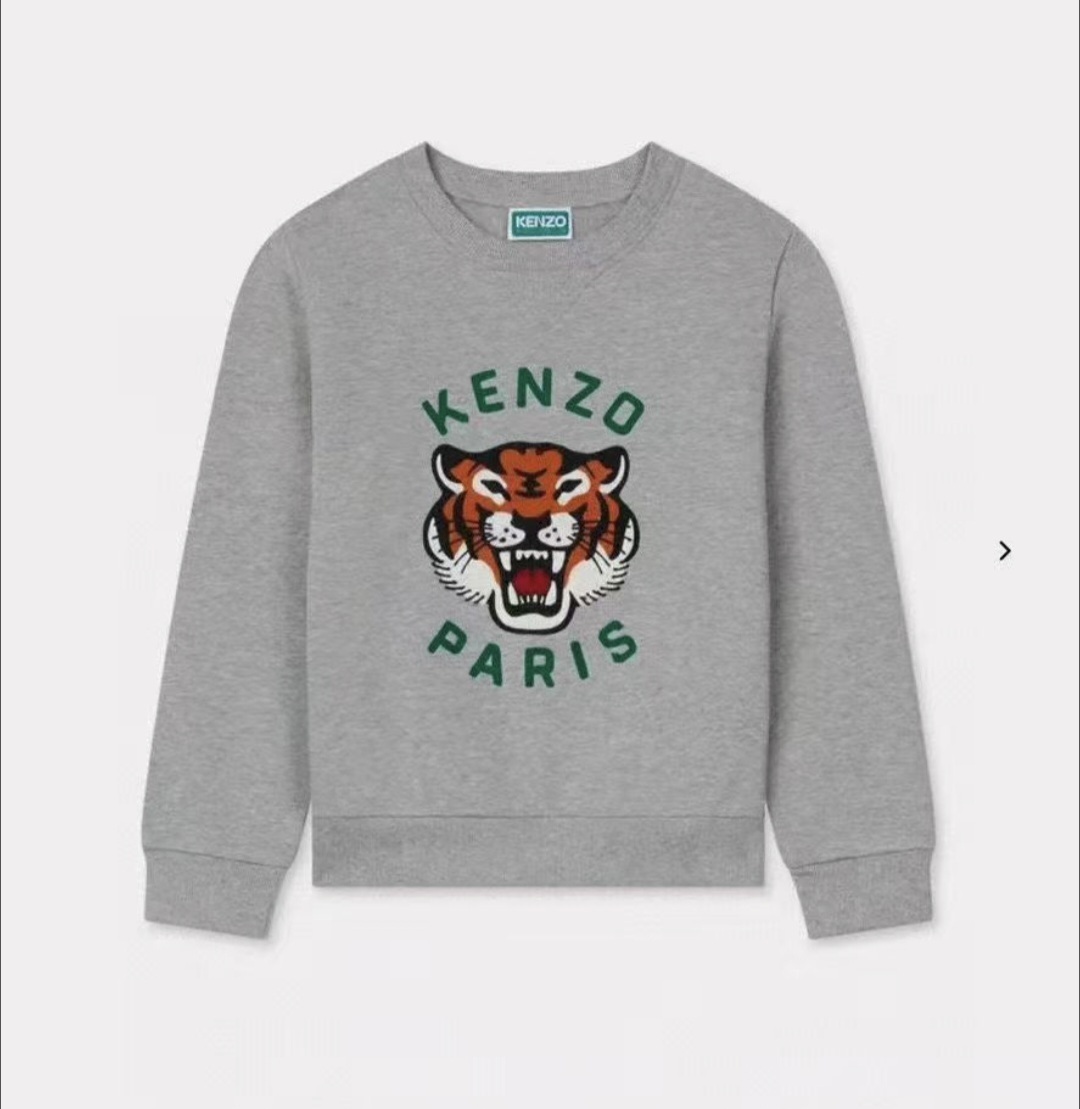 Kenzo Kids 刺繡虎頭 衛衣