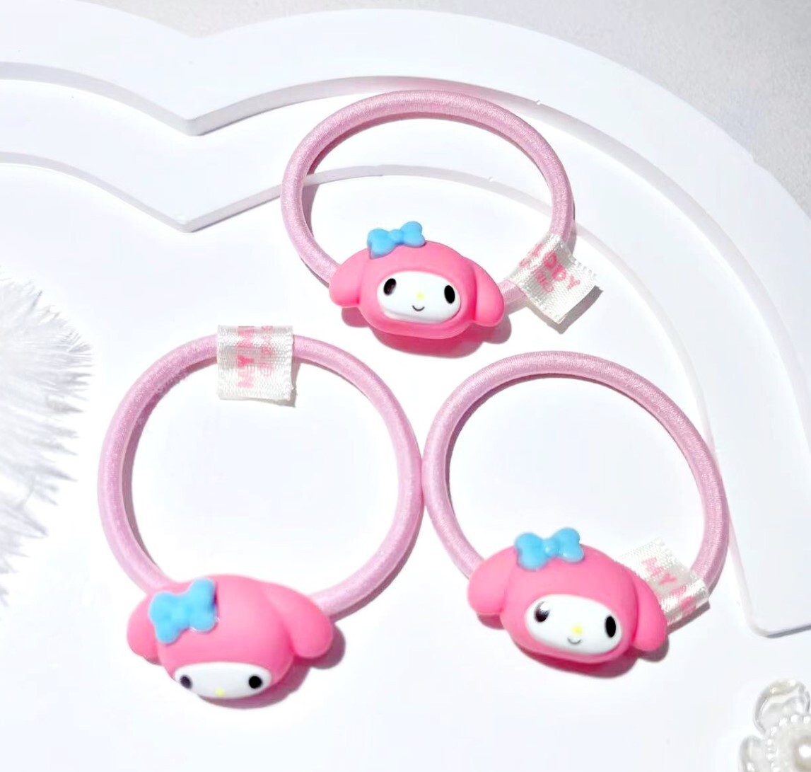 MY MELODY Sanrio | 3P 頭髮橡筋圈 髮圈