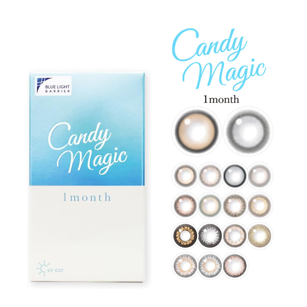 Candy Magic 魔幻糖果 1 Month 美瞳 彩色 月拋 隱形眼鏡 1片