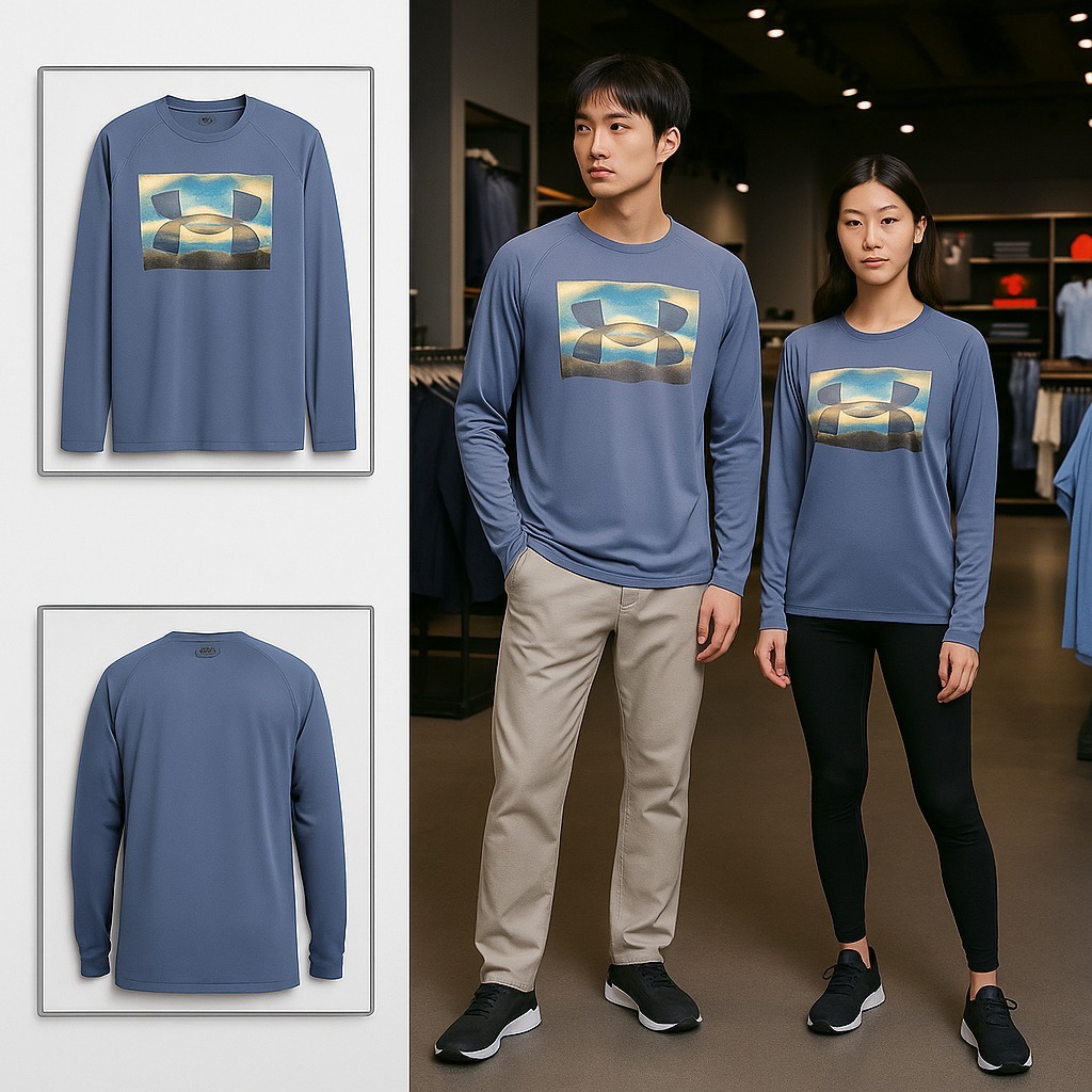 【預購】UNDER ARMOUR H100861 男裝長袖TEE