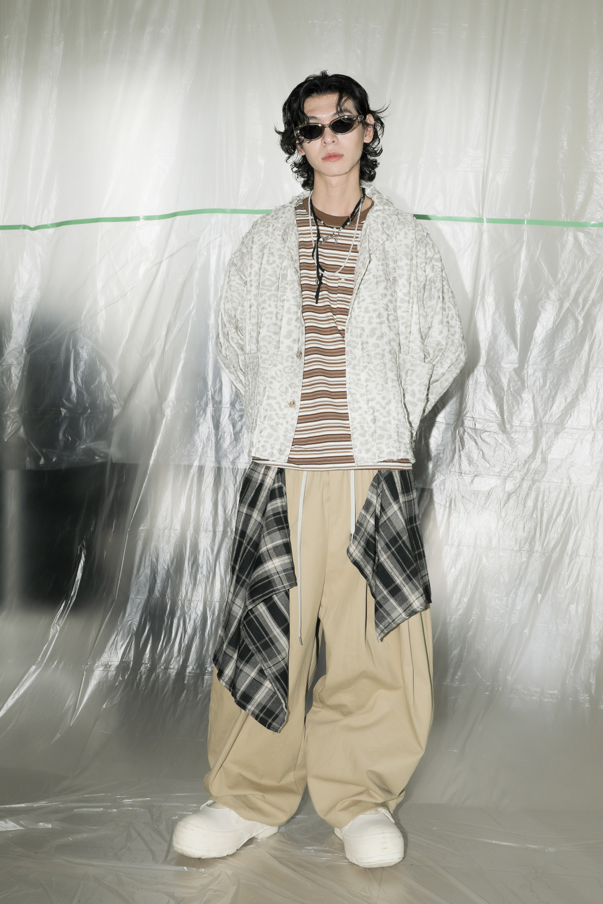 Leopard Fringe Cardigan #襯衫