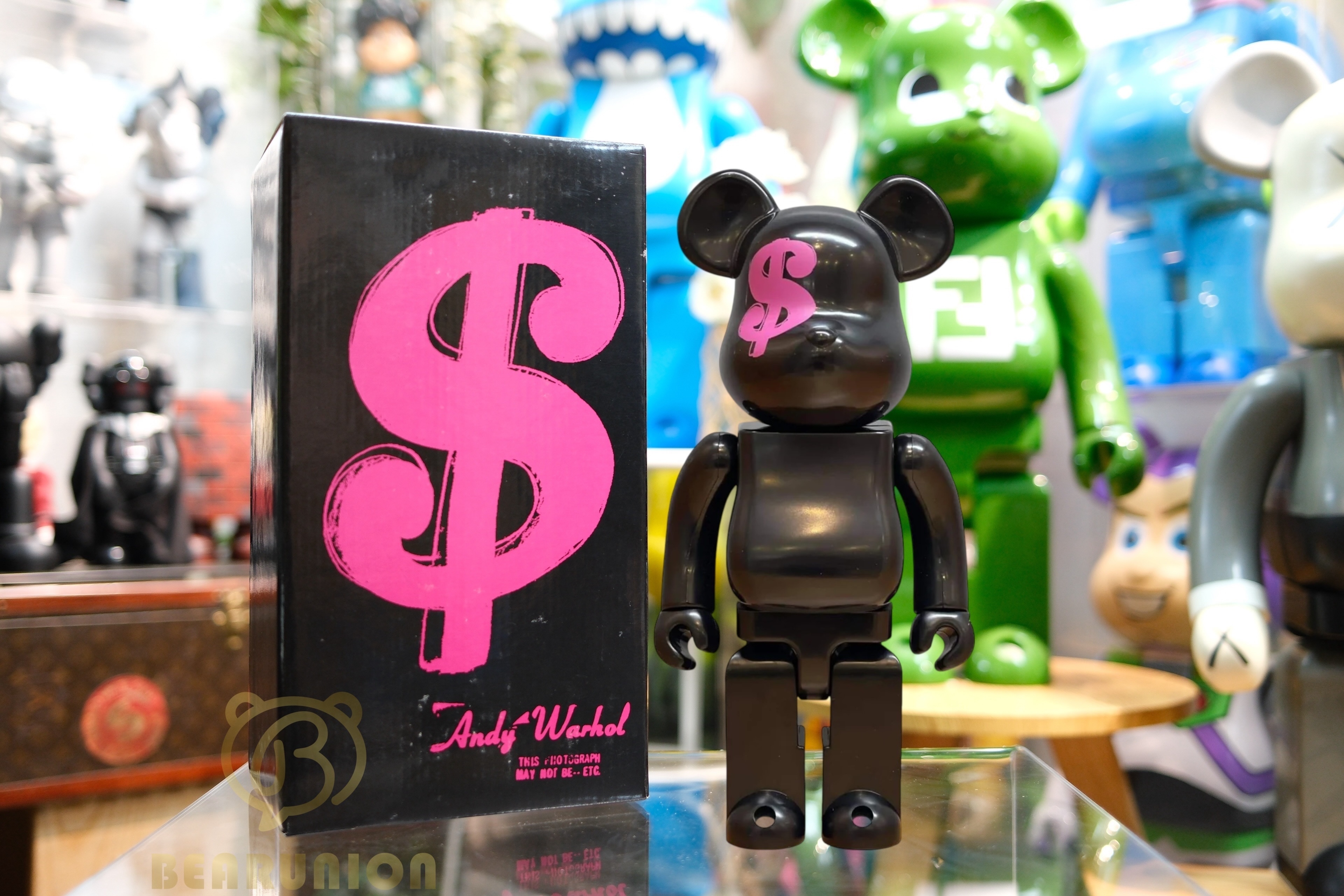 🥇現貨🥇Bearbrick 400% Andy Warhol by Hysteric Glamour 2008
