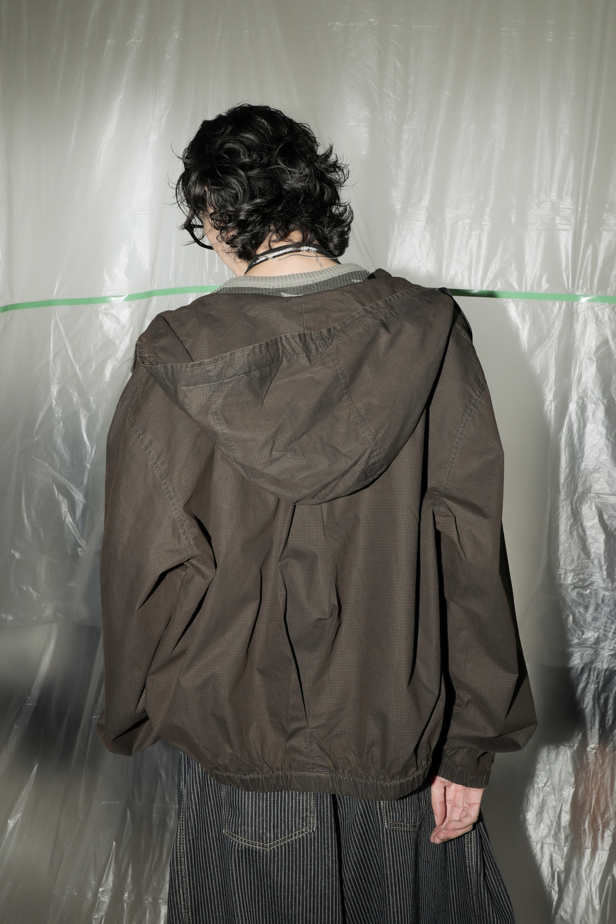 Louder Printed Hooded Parka #外套