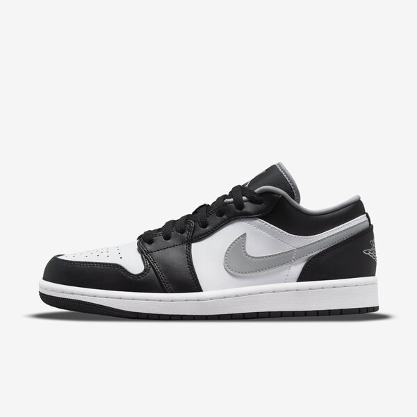 Nike Air Jordan 1 Low 553558-040 男鞋 休閒 喬丹 1代 低筒 AJ1 皮革 黑白