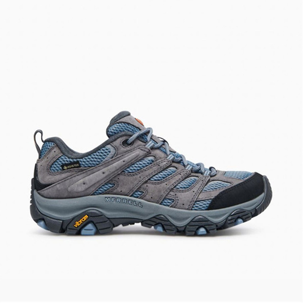 Merrell Moab 3 Gore-Tex ML036324 女 戶外鞋 登山 越野 防水 真皮 淺灰 霧藍
