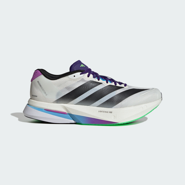 Adidas 愛迪達 Adizero Boston 13 M JS4946 男 慢跑鞋 跑鞋 路跑 白黑 紫